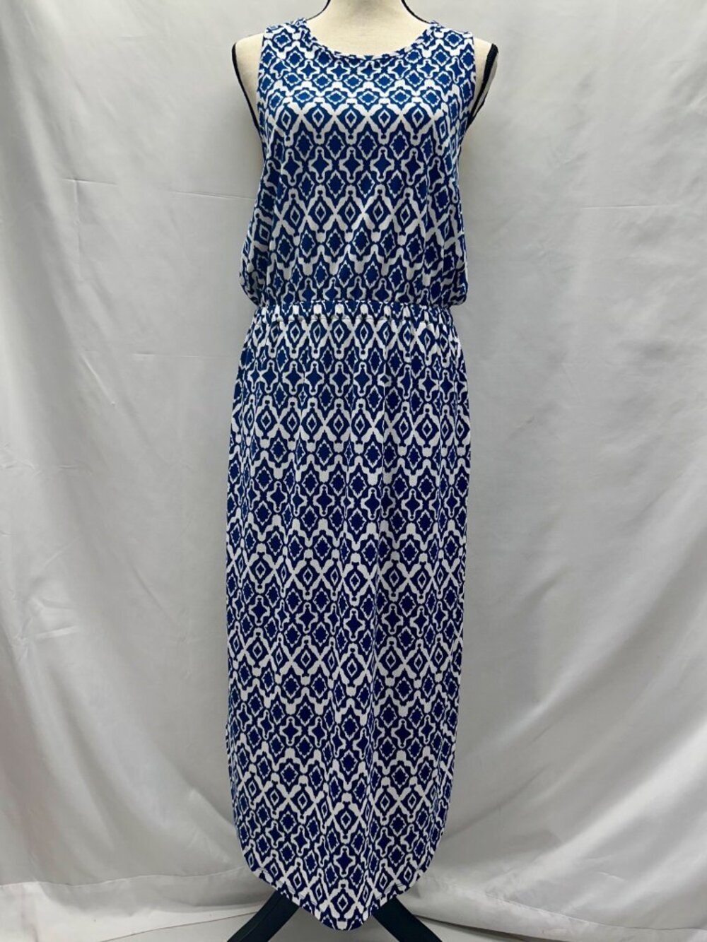 Banana Republic Papermoon Stitch Midi Dress Women's M Back Cutout Design